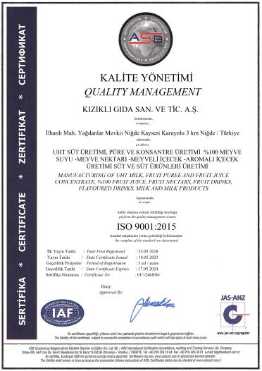 ISO 9001:2015