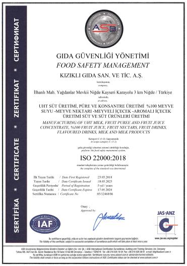 ISO 22000:2018