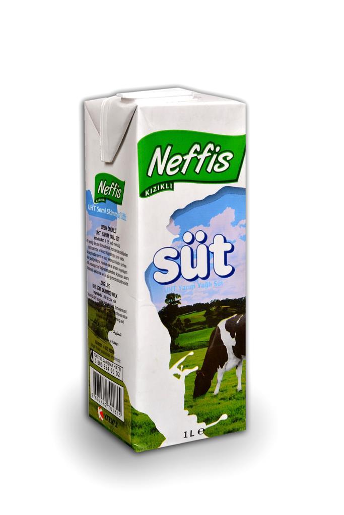 Neffis Yarım Yağlı 1000 ml. Süt