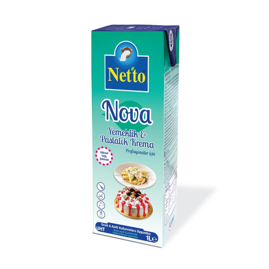Netto Nova Yemeklik & Pastalık Krema – Şekersiz