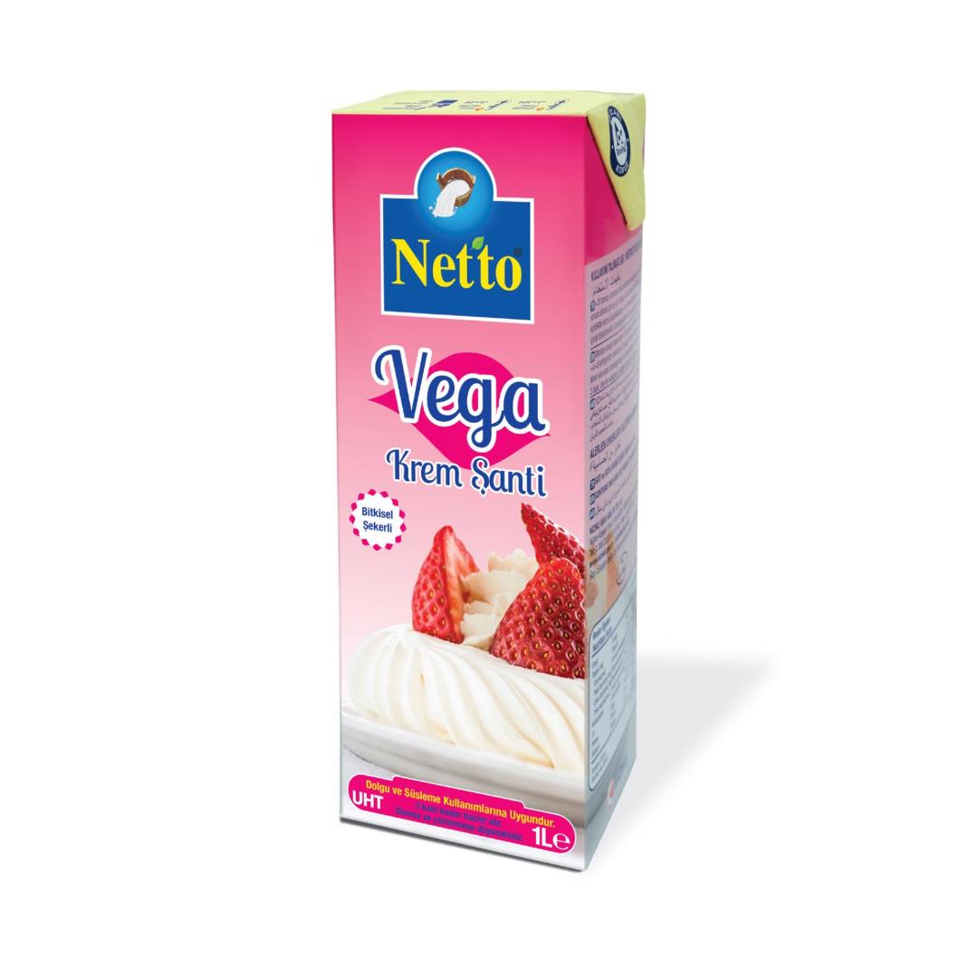 Netto Vega Krem Şanti - Şekerli
