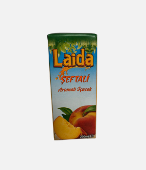  Laida 200 ml Aseptik Kutu Şefali Meyve Aromalı İçecek
