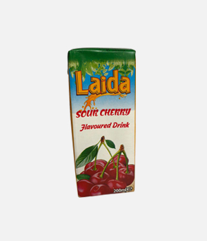 Laida 200 ml Aseptik Kutu Vişne Meyve Aromalı İçecek